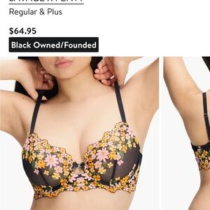 Savage X Fenty NWT Floral Bra 36C